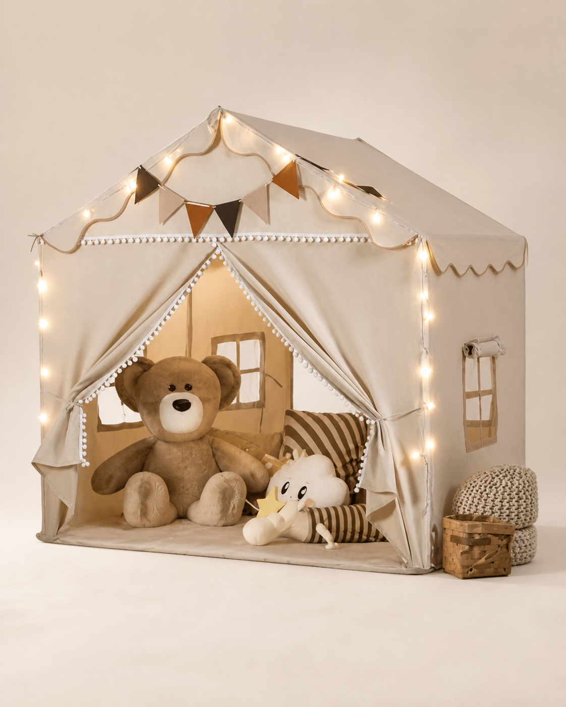 Alternate angle of the Grand Cuddle Playhouse