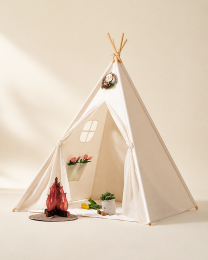 Alternate angle of the Little Star Princess Teepee