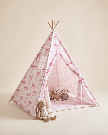 Alternate angle of the Rosebud Bow Teepee