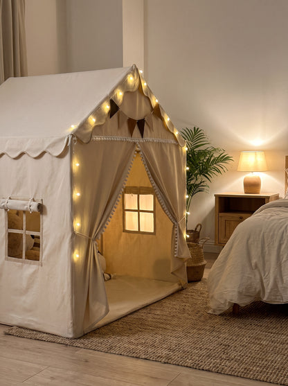 Styled at-home scene: Grand Cuddle Playhouse