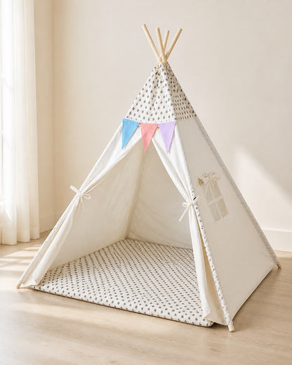 Alternate angle of the Starlight Padded Teepee