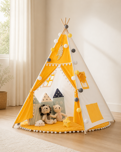 Alternate angle of the Sunbeam Foldable Teepee